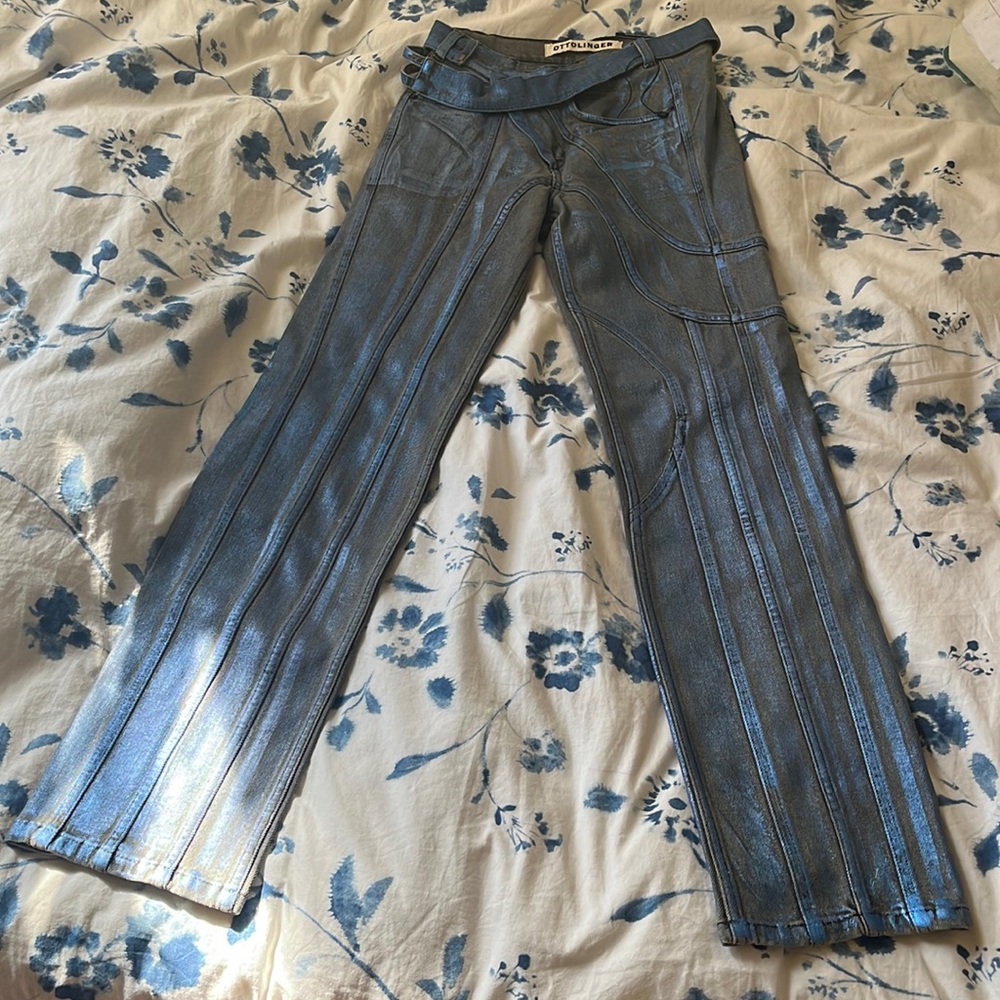Ottolinger ISKO exclusive painted metallic jeans